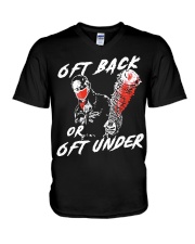 6 FT BACK V-Neck T-Shirt tile
