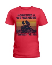 Sometimbes we wander Ladies T-Shirt tile