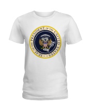 FAKE PRESEIDENT Ladies T-Shirt thumbnail