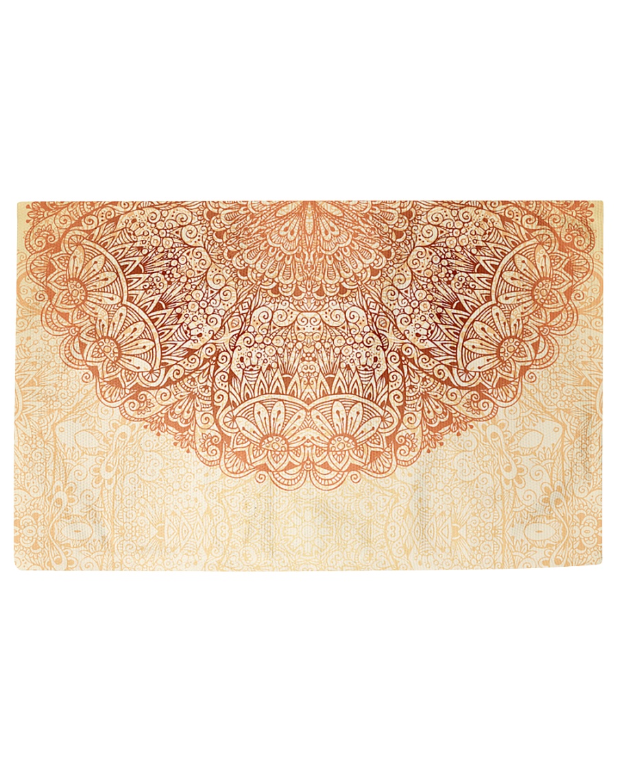 Esplendor Luxurious Mandala mehndi Mystical Floral Woven Rug - 3' x 2'