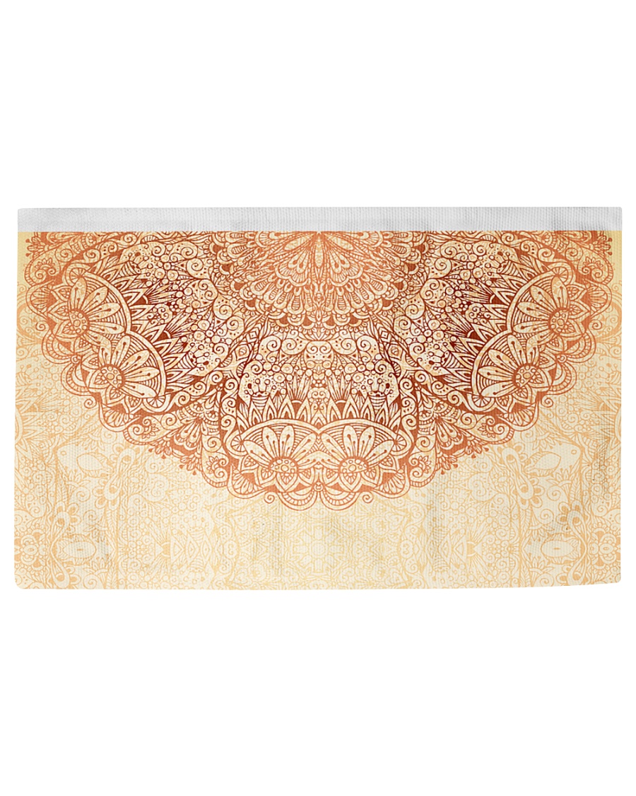 Esplendor Luxurious Mandala mehndi Mystical Floral Woven Rug - 6' x 4'