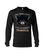 Love Wolf tee Long Sleeve Tee thumbnail