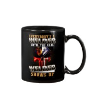 Welder Shows Up Mug thumbnail