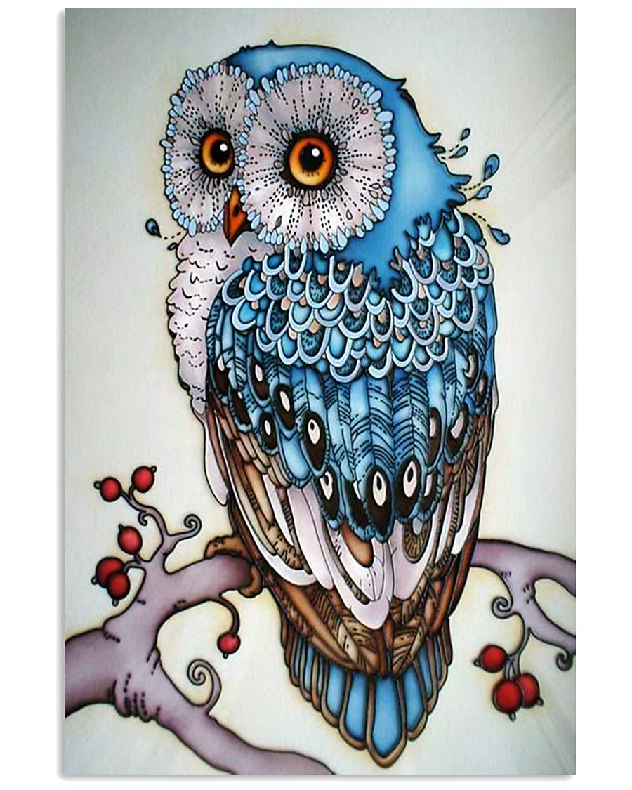 Owl Poster Art 11x17 Poster