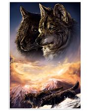 Two Wolf Art 11x17 Poster front