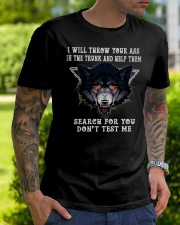Don't test me Classic T-Shirt lifestyle-mens-crewneck-front-7