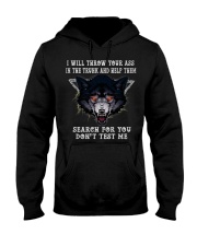 Don't test me Hooded Sweatshirt thumbnail