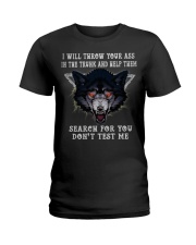 Don't test me Ladies T-Shirt thumbnail