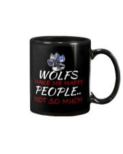 Wolfs make me happy Mug thumbnail