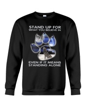 Wolf tee Crewneck Sweatshirt thumbnail