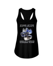 Wolf tee Ladies Flowy Tank thumbnail
