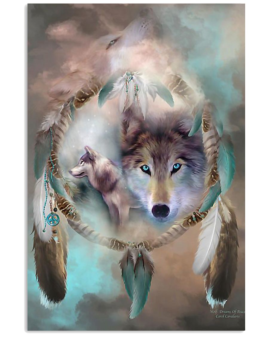 Awesome Wolf Poster 11x17 Poster