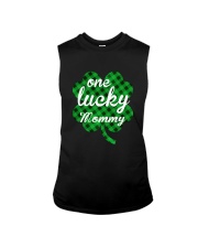 One lucky mommy Sleeveless Tee thumbnail