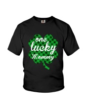 One lucky mommy Youth T-Shirt thumbnail