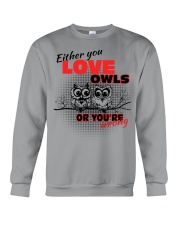 Love Owl Crewneck Sweatshirt thumbnail