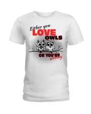 Love Owl Ladies T-Shirt front