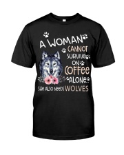 A Woman and Wolves Premium Fit Mens Tee thumbnail