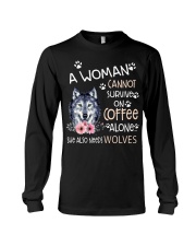 A Woman and Wolves Long Sleeve Tee thumbnail