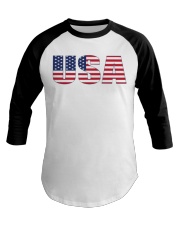 Amanda Bynes Patriotic T Shirt Baseball Tee tile