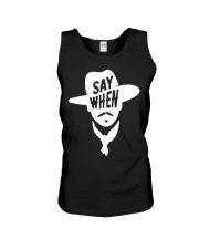 Aaron Rodgers Say When T Shirt Unisex Tank tile