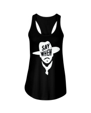 Aaron Rodgers Say When T Shirt Ladies Flowy Tank tile