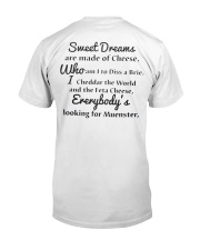 Sweet Dreams Are Made Of Cheese Who Am I To Diss A Brie Shirt Premium Fit Mens Tee tile