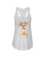 Vintage Chihuahua Ladies Flowy Tank tile