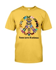 Peace love kindness Classic T-Shirt tile
