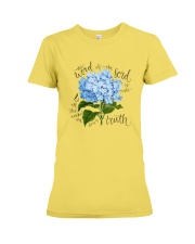 The word of the lord is right Premium Fit Ladies Tee thumbnail