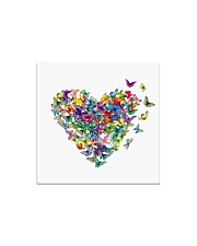 Butterfly Heart Square Magnet thumbnail