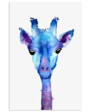 Blue Giraffe 11x17 Poster thumbnail