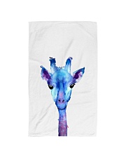 Blue Giraffe Hand Towel thumbnail