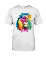 Running Paint Lion Classic T-Shirt front
