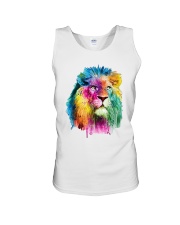 Running Paint Lion Unisex Tank thumbnail