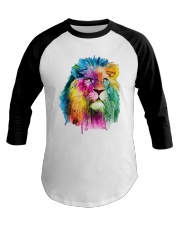 Running Paint Lion Baseball Tee thumbnail