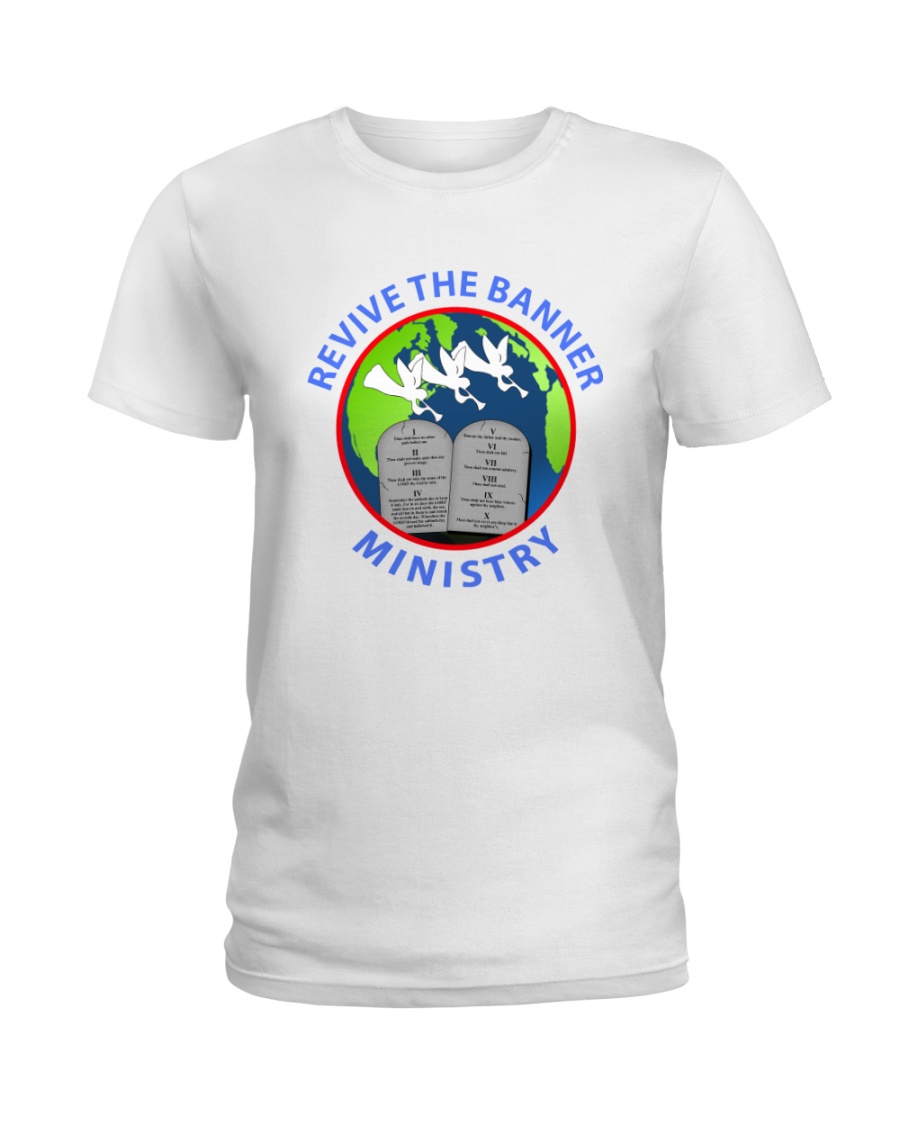REVIVE THE BANNER MINISTRY TEE Ladies T-Shirt