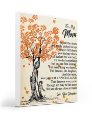 Mom and Daughter 16x20 Gallery Wrapped Canvas Prints front