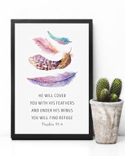 He Will Cover You With His Feathers 11x17 Poster lifestyle-poster-8