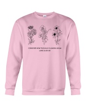 Consider How The Wild Flowers Grow Crewneck Sweatshirt thumbnail