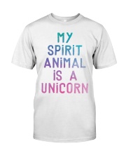 My Spirit Animal Is A Unicorn Premium Fit Mens Tee thumbnail