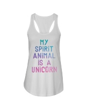 My Spirit Animal Is A Unicorn Ladies Flowy Tank thumbnail