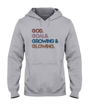God - Goals - Growing And Glowing Hooded Sweatshirt thumbnail