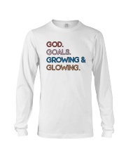 God - Goals - Growing And Glowing Long Sleeve Tee thumbnail