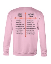 God's Voice Crewneck Sweatshirt back