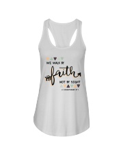 We Walk By Faith Not By Sight Ladies Flowy Tank thumbnail
