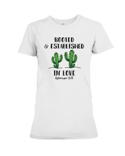 Rooted And Established In Love Premium Fit Ladies Tee thumbnail