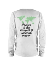 Prayer Is The Passport To Spiritual Power Long Sleeve Tee thumbnail