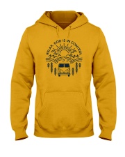 Relax God Is In Control Hooded Sweatshirt thumbnail