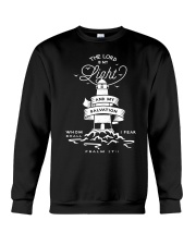 The Lord Is My Light And My Salvation Crewneck Sweatshirt thumbnail