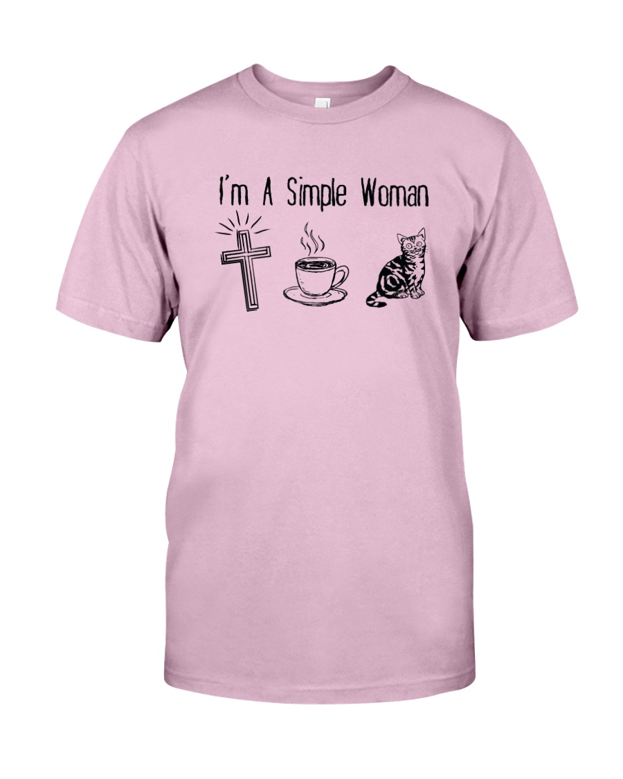 Cross Coffee And Cats Classic T-Shirt